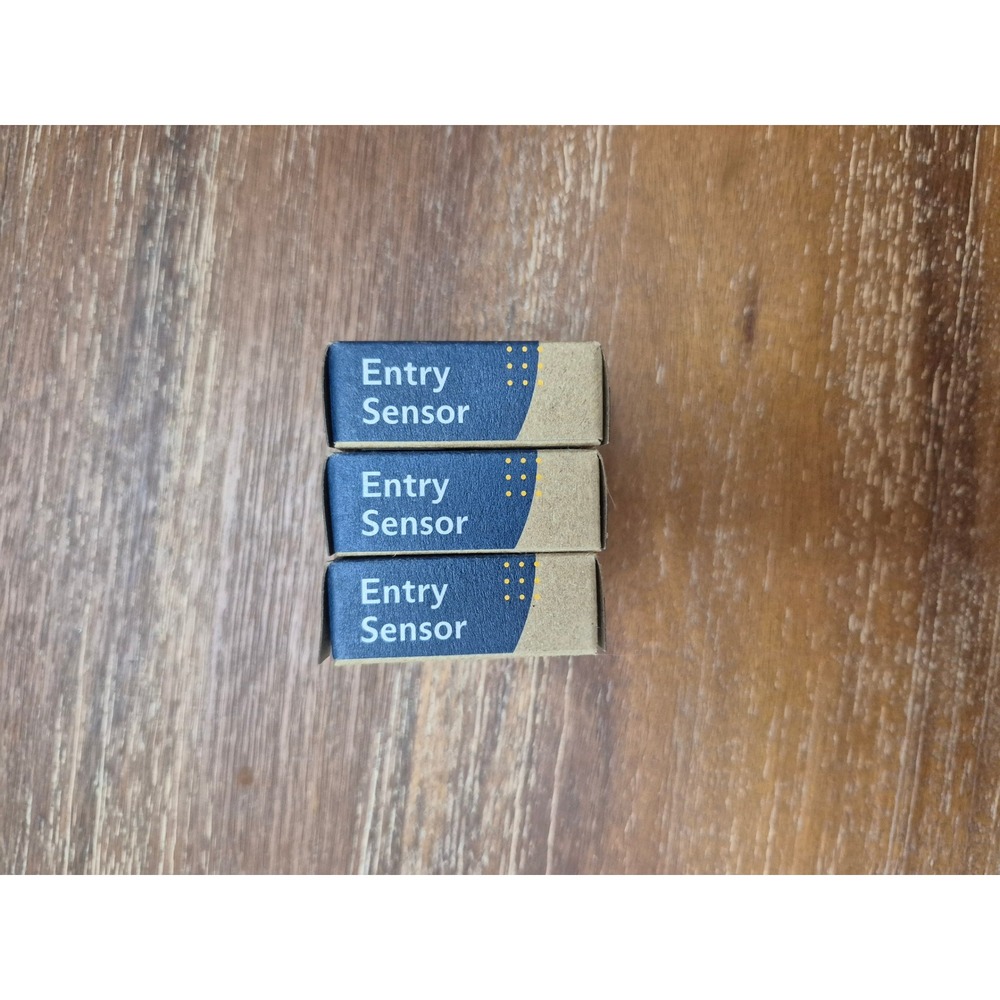 SimpliSafe Entry Sensor Home Security 3 pk White Wireless Door Window Alarm New